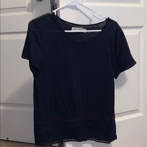 Abercrombie & Fitch shirt navy size M